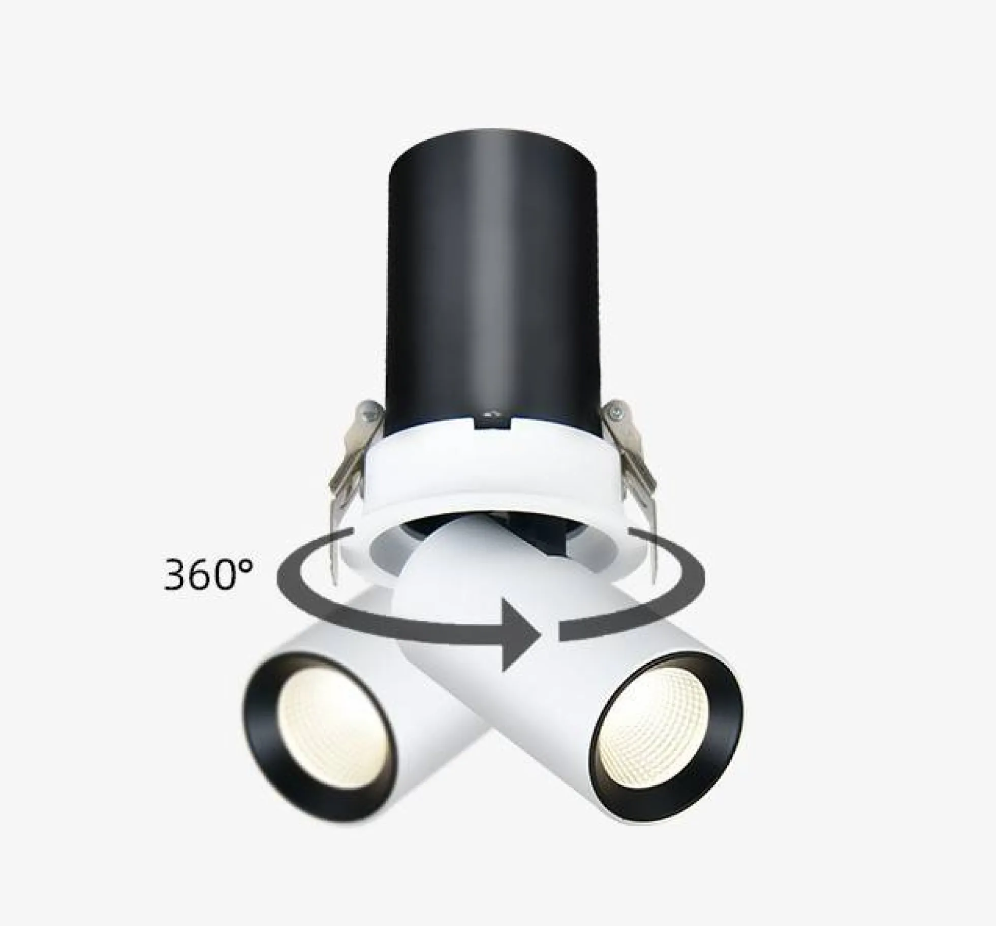 Foco LED empotrable orientable - 7W - Chip Cree - 24°