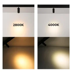 Foco LED para carril magnético 48V - 6W