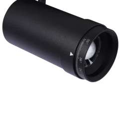 Foco LED para carril magnético con Zoom 10-55º - 48V - 12W