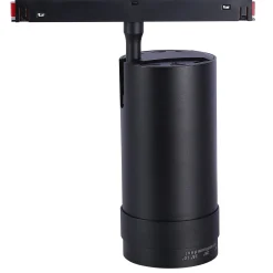 Foco LED para carril magnético con Zoom 10-55º - 48V - 25W