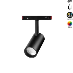 Foco LED para carril magnético RGB + CCT - 48V - 6W - Mi Light