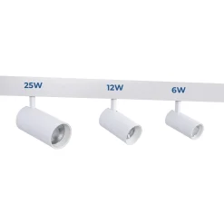 Foco LED para carril magnético RGB + CCT - 48V - 12W - Mi Light