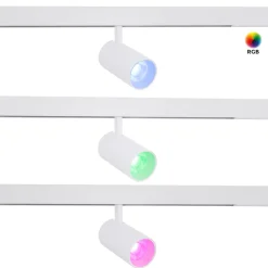 Foco LED para carril magnético RGB + CCT - 48V - 25W - Mi Light