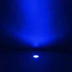 Foco LED RGB empotrable en suelo 3W 12V-DC IP67