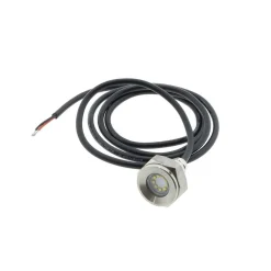 Foco LED sumergible para embarcaciones 12-24V - 27W - Blanco frío - Empotrable en tapón de drenaje