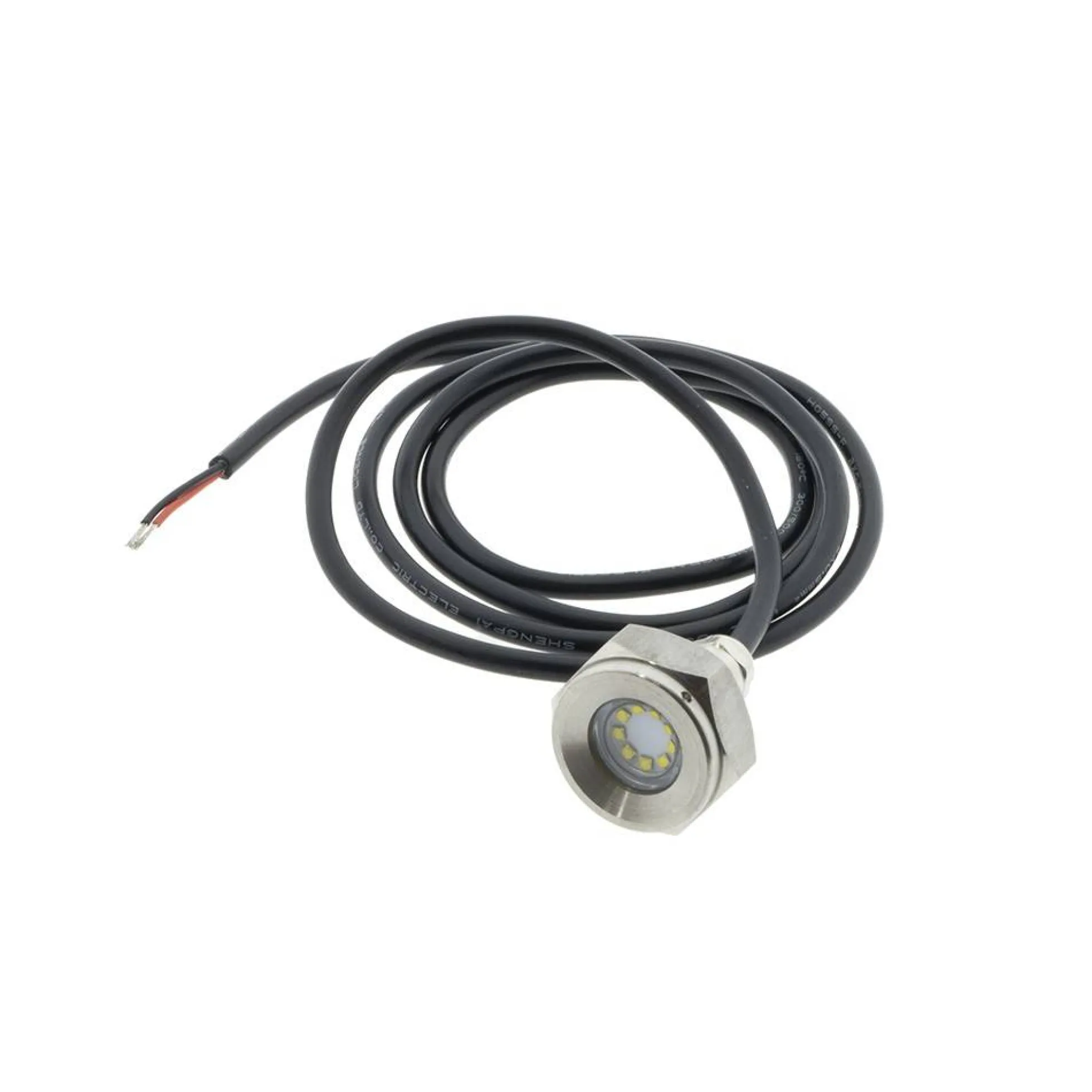 Foco LED sumergible para embarcaciones 12-24V - 27W - Blanco frío - Empotrable en tapón de drenaje