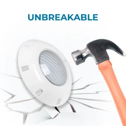 Foco LED sumergible para piscina - 12V AC - 24W - IP68 - Ø295mm
