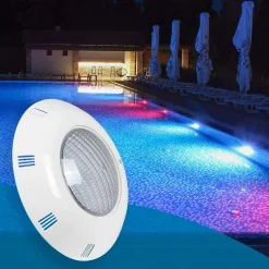 Foco LED sumergible para piscina - 12V AC - 24W - IP68 - Ø295mm