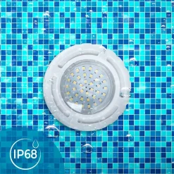 Foco LED sumergible para piscina - 12V AC - 3W - IP68 - Ø94mm