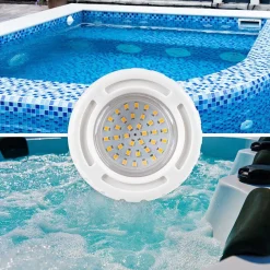 Foco LED sumergible para piscina - 12V AC - 3W - IP68 - Ø94mm