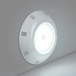 Foco LED sumergible para piscina de fibra - 12V AC - 24W - IP68 - Ø295mm