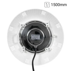 Foco LED sumergible para piscina de fibra - 12V AC - 24W - IP68 - Ø295mm