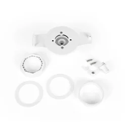 Foco LED sumergible para piscina de fibra - 12V AC - 24W - IP68 - Ø295mm