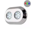 Foco LED sumergible RGB para embarcaciones  doble - 12V - 120W - IP68