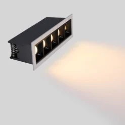 Foco lineal LED empotrable 10W - Chip OSRAM - UGR18 - CRI90