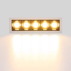 Foco lineal LED empotrable 10W - Chip OSRAM - UGR18 - CRI90