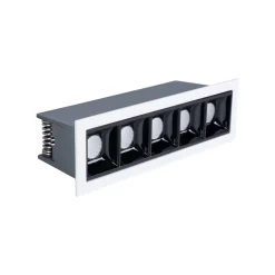 Foco lineal LED empotrable 10W - Chip OSRAM - UGR18 - CRI90