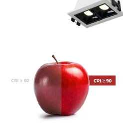 Foco lineal LED empotrable 4W - CCT - UGR18 - CRI90 - IP20
