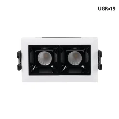 Foco lineal LED empotrable 4W - CCT - UGR18 - CRI90 - IP20