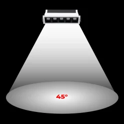 Foco lineal LED empotrable 7W - CCT - UGR18 - CRI90 - IP20