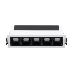 Foco lineal LED empotrable 7W - CCT - UGR18 - CRI90 - IP20
