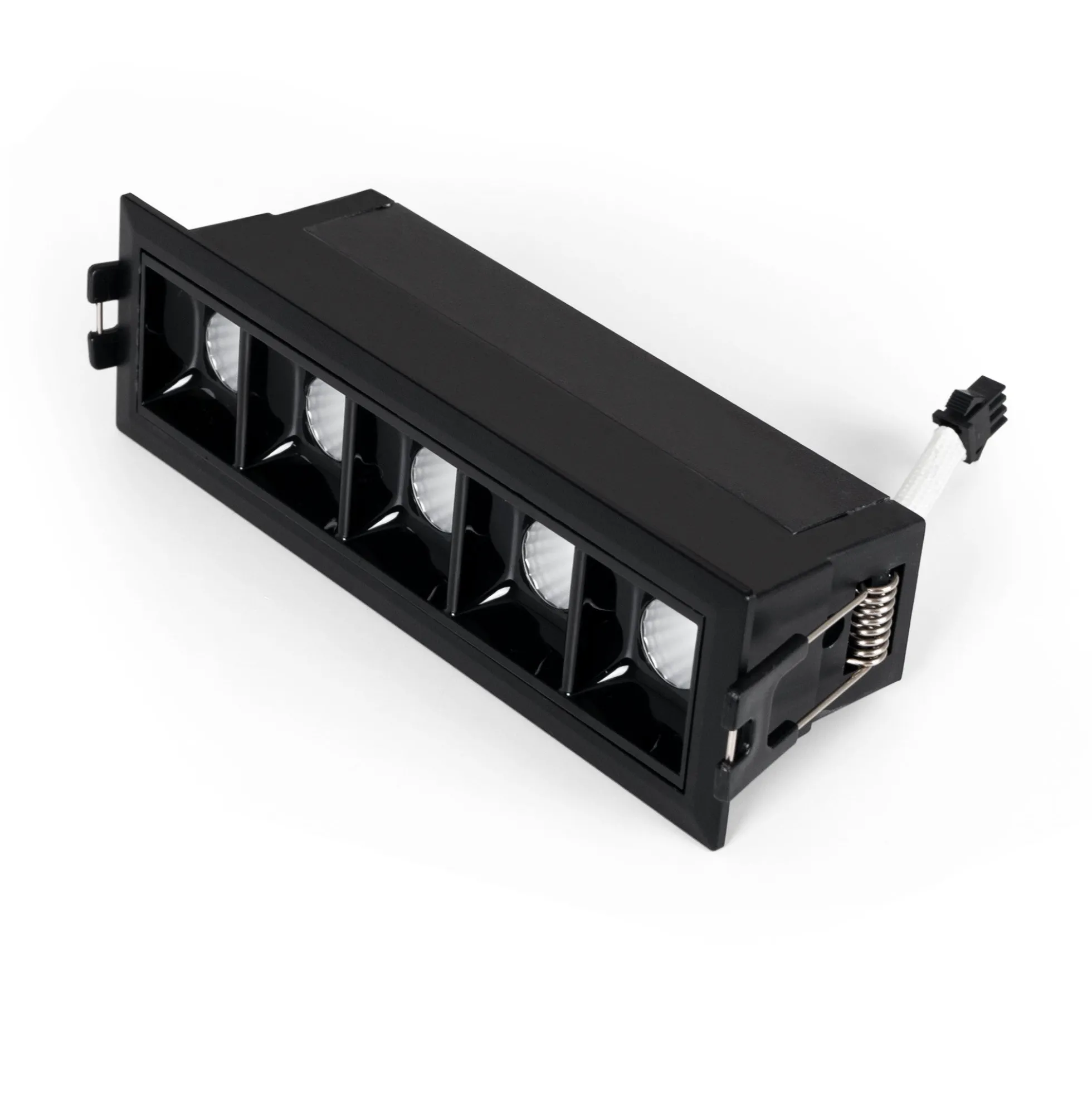 Foco lineal LED empotrable 7W - CCT - UGR18 - CRI90 - IP20