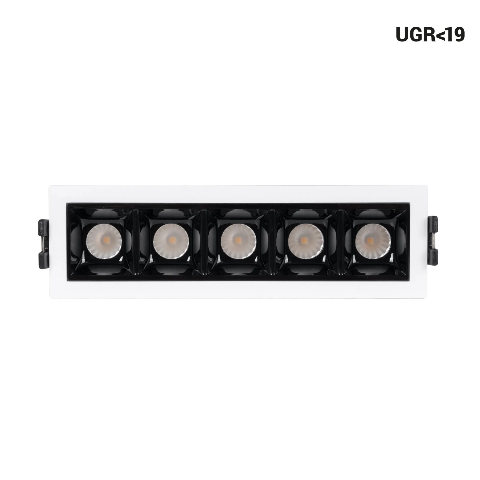 Foco lineal LED empotrable 7W - CCT - UGR18 - CRI90 - IP20