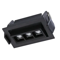 Foco lineal LED empotrable 6W - Orientable - UGR18 - CRI90 - Chip OSRAM - 2800K