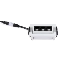 Foco lineal LED empotrable 6W - Orientable - UGR18 - CRI90 - Chip OSRAM - 2800K