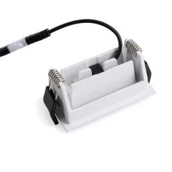 Foco lineal LED empotrable 6W - Orientable - UGR18 - CRI90 - Chip OSRAM - 2800K