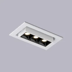 Foco lineal LED empotrable 6W - Orientable - UGR18 - CRI90 - Chip OSRAM - 2800K