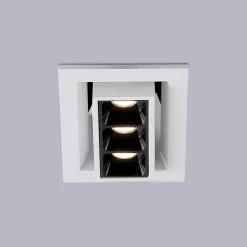 Foco lineal LED empotrable 6W - Orientable - UGR18 - CRI90 - Chip OSRAM - 2800K