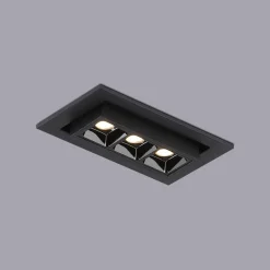 Foco lineal LED empotrable 6W - Orientable - UGR18 - CRI90 - Chip OSRAM - 2800K