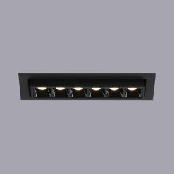 Foco lineal LED empotrable 10W - Orientable - UGR18 - CRI90 - Chip OSRAM - 2800K