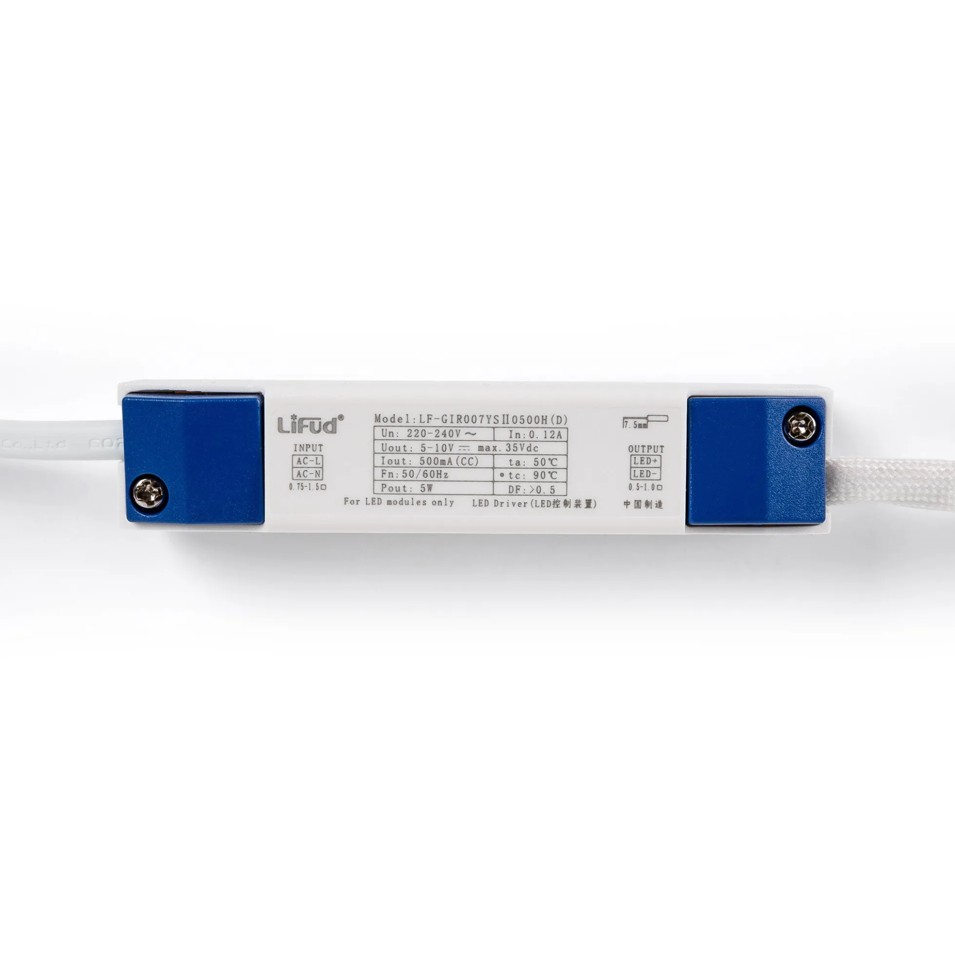Foco lineal LED empotrable 4W - UGR18 - CRI90 - Driver LIFUD