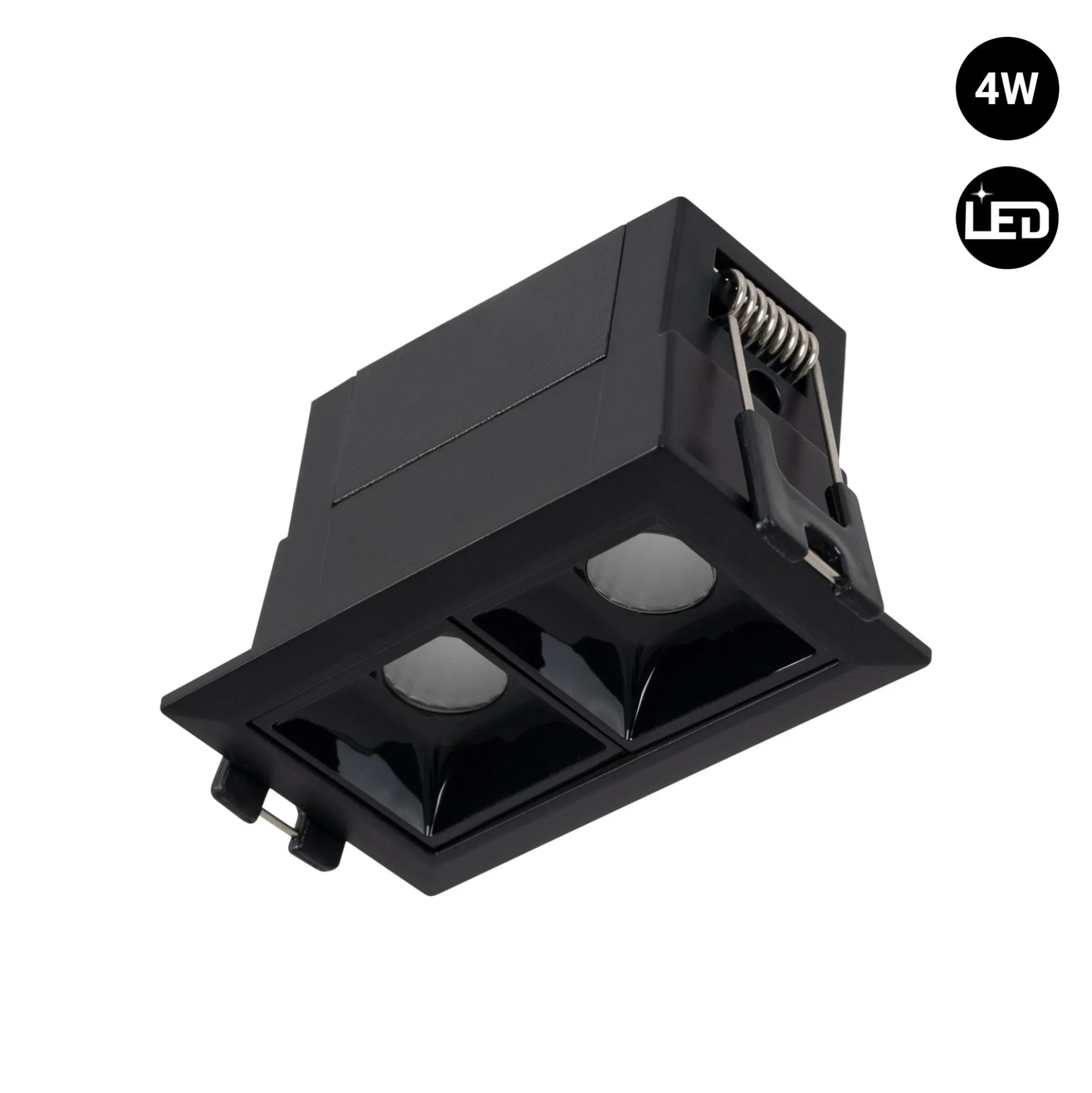 Foco lineal LED empotrable 4W - UGR18 - CRI90 - Driver LIFUD