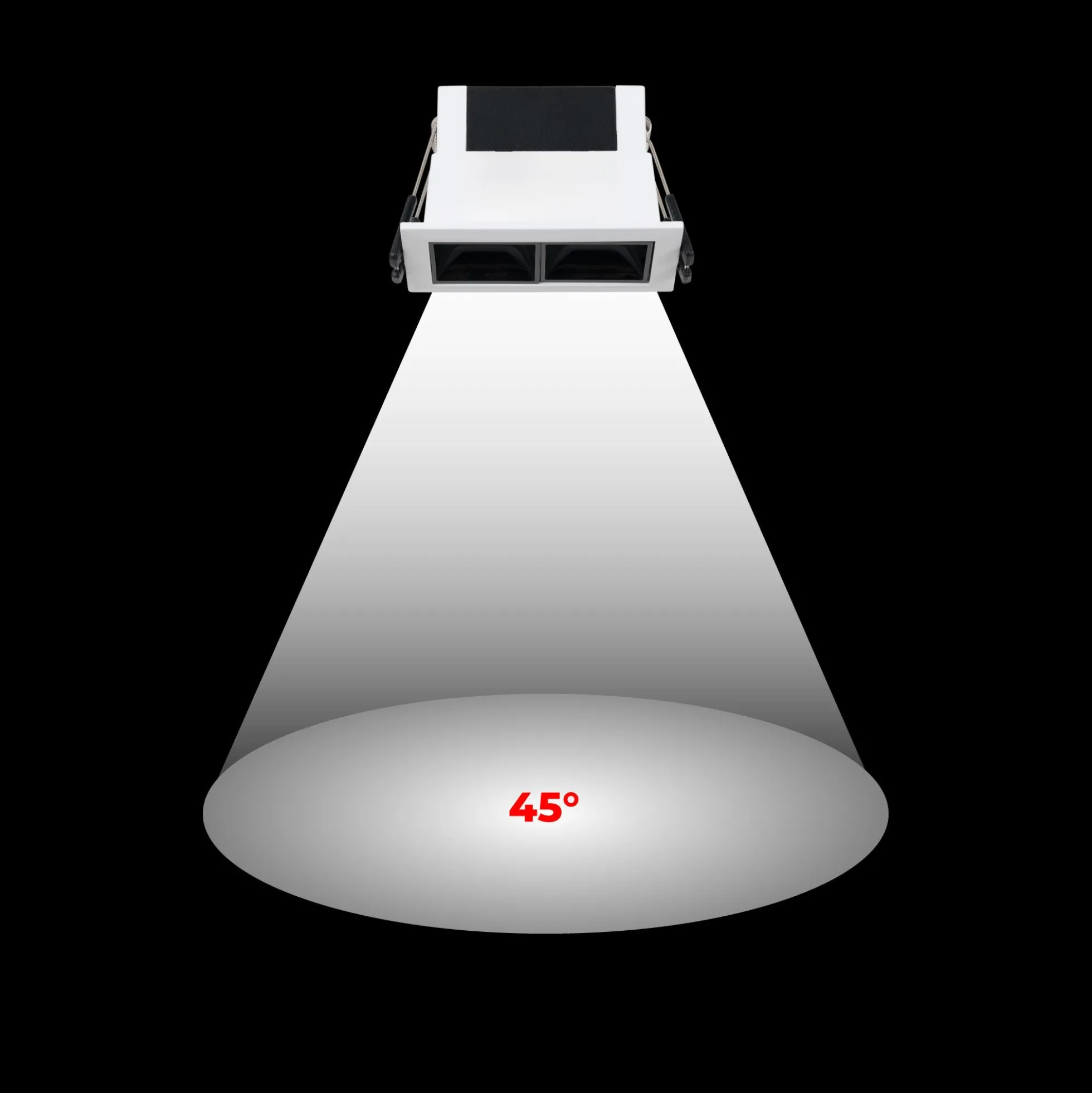 Foco lineal LED empotrable 4W - UGR18 - CRI90 - Driver LIFUD