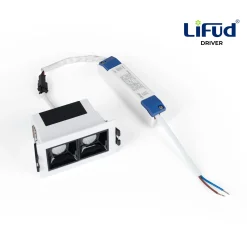 Foco lineal LED empotrable 4W - UGR18 - CRI90 - Driver LIFUD
