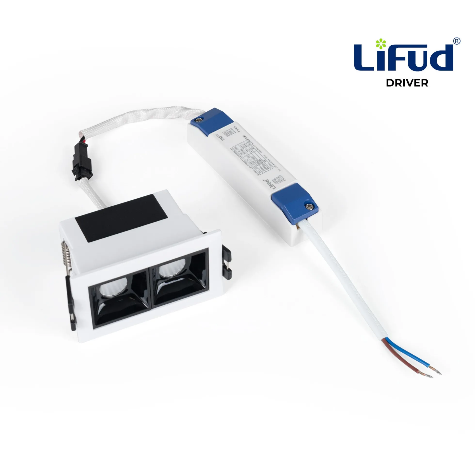 Foco lineal LED empotrable 4W - UGR18 - CRI90 - Driver LIFUD