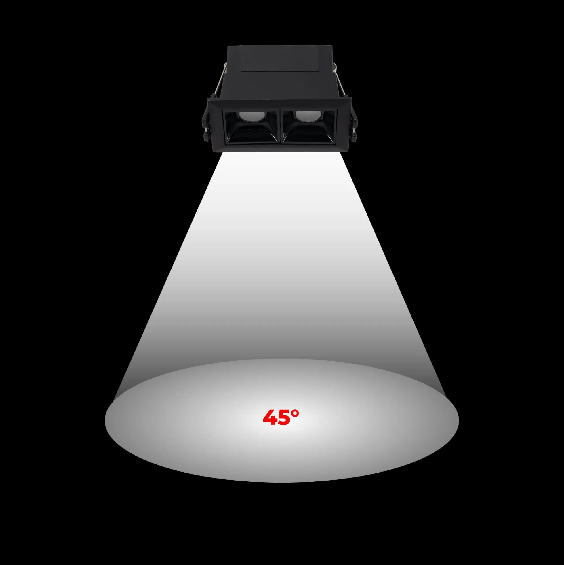 Foco lineal LED empotrable 4W - UGR18 - CRI90 - Driver LIFUD