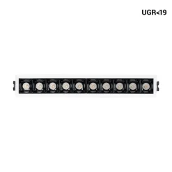 Foco lineal LED empotrable 14W - UGR18 - CRI90 - Driver LIFUD