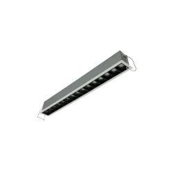 Foco lineal LED empotrable 30W - UGR18 - CRI90 - Chip OSRAM