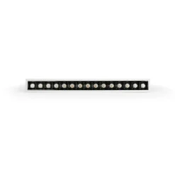 Foco lineal LED empotrable 30W - UGR18 - CRI90 - Chip OSRAM