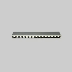 Foco lineal LED empotrable 30W - UGR18 - CRI90 - Chip OSRAM