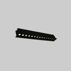 Foco lineal LED empotrable 30W - UGR18 - CRI90 - Chip OSRAM