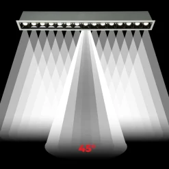 Foco lineal LED empotrable 30W - UGR18 - CRI90 - Chip OSRAM