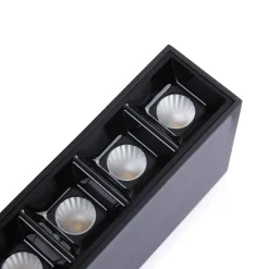 Foco lineal LED superficie - 10W - UGR18 - CRI90 - Chip OSRAM