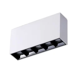 Foco lineal LED superficie - 10W - UGR18 - CRI90 - Chip OSRAM