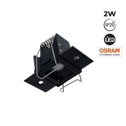 Foco lineal LED trimless / integración - 2W - UGR18 - CRI90
