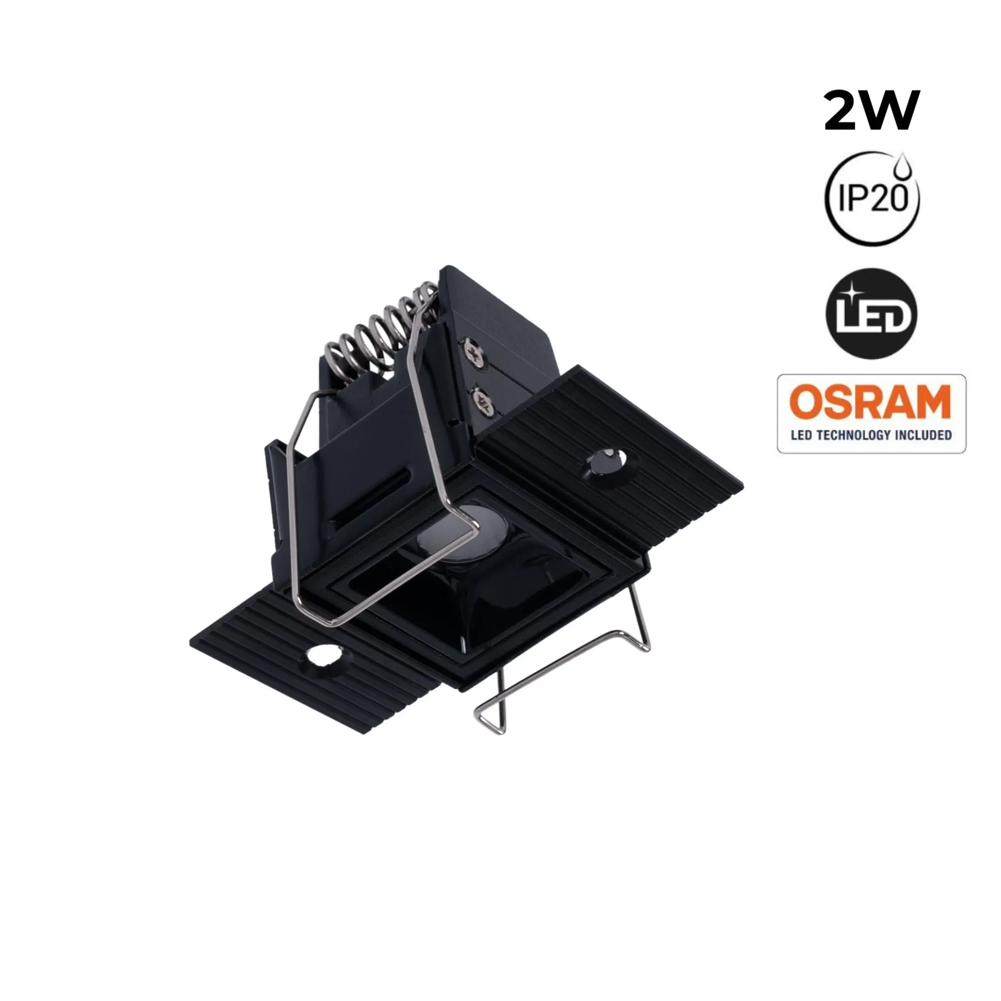Foco lineal LED trimless / integración - 2W - UGR18 - CRI90